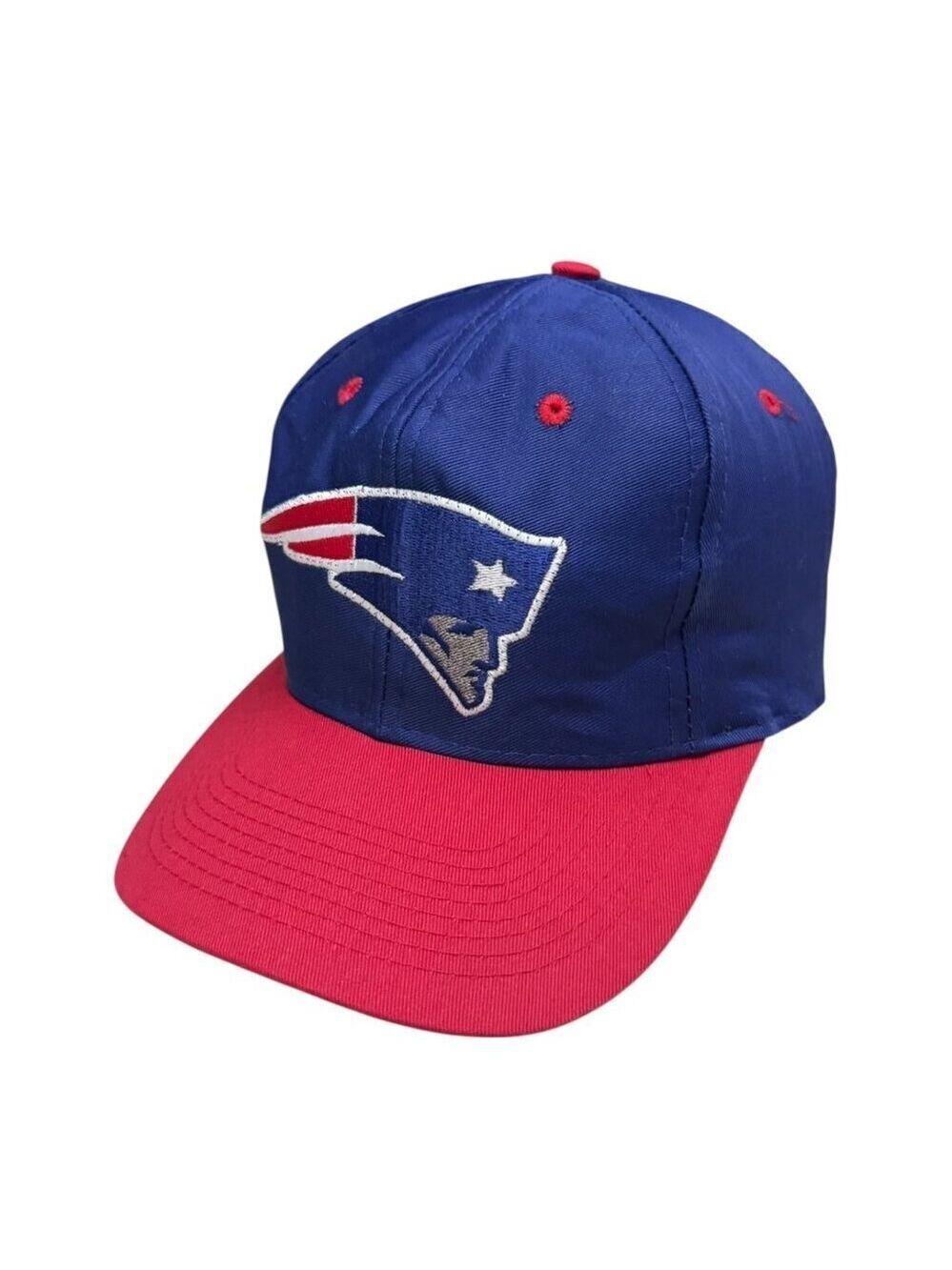 VINTAGE 90s New England Patriots NFL Football Logo7 Snapback Cap Baseball Hat